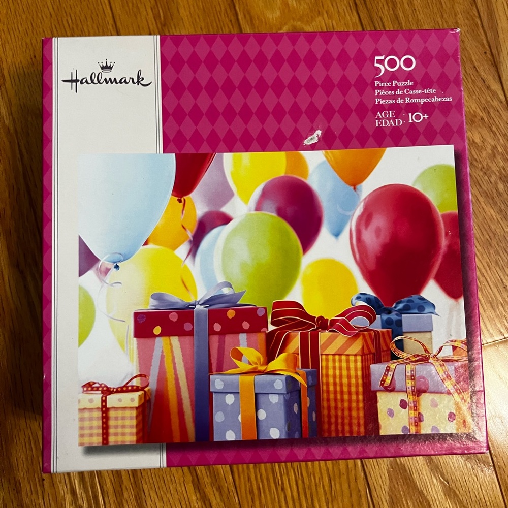 Hallmark 500 piece jigsaw puzzle A Colorful Celebration